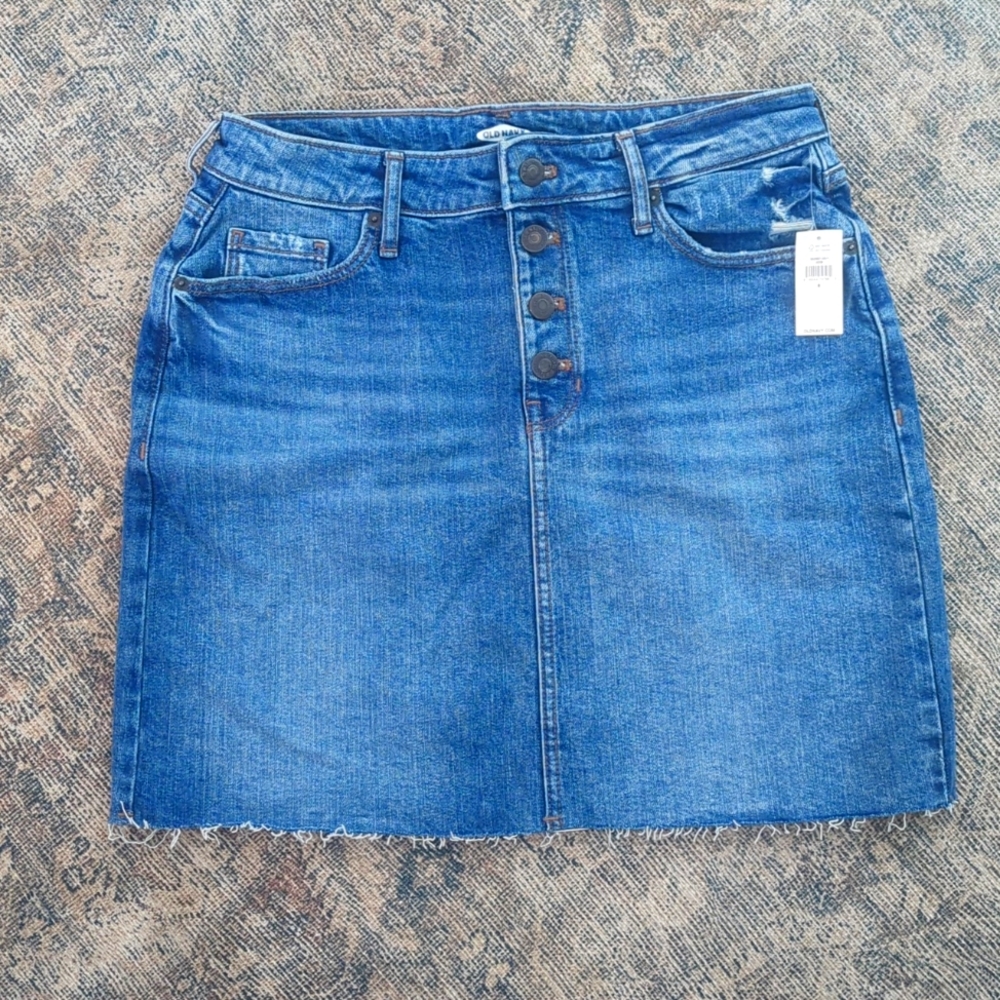 ❤️ Old Navy denim mini skirt new with tags
